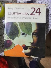 美国老版插画杂志：illustrators24（精装厚册）