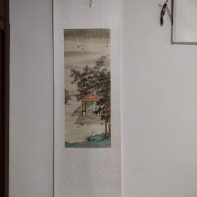 现代西安画家宋欣宇山水画。本店字画以合理价格出售，请仔细看图再下单，不退货。