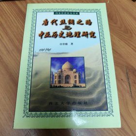 唐代丝绸之路与中亚历史地理研究 正版书籍，保存完好，实拍图片，一版一印