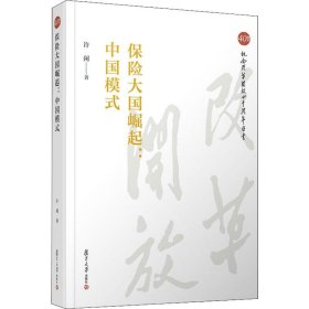 保险大国崛起：中国模式（纪念改革开放四十周年丛书）