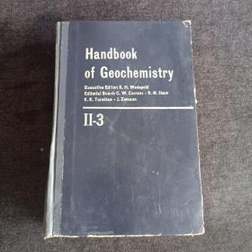 Handbook of Geochemistry地球化学手册 II-3