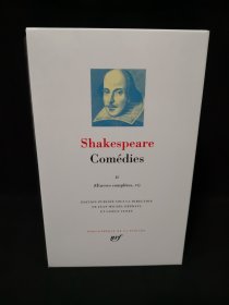 WILLIAM SHAKESPEARE Oeuvres complètes VI Comédies, tome II 莎士比亚 作品全集 总第六卷 喜剧第二卷 LA PLEIADE 七星文库 法语/法文原版 小牛皮封皮 23K金书名烫金 36克圣经纸可以保存几百年不泛黄 版本独一无二