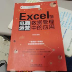 Excel在电商运营数据管理中的应用【几近全新】