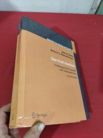 Survival Analysis: Techniques for Censored and Truncated Data     （大16开，硬精装）   【详见图】