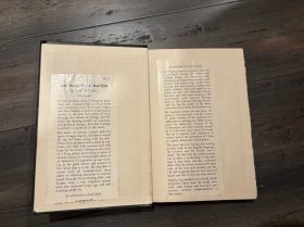 1945年初版毛边本带书衣林语堂作品《The VIGIL of A NATION》（枕戈待旦）