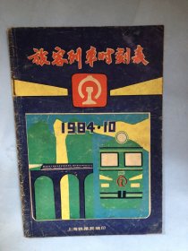 旅客列车时刻表 （1984 ，上海铁路局）