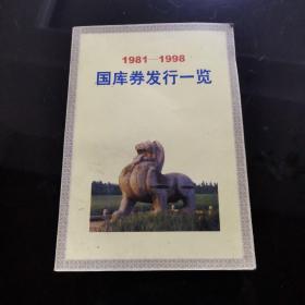 1981-1998国库券发行一览