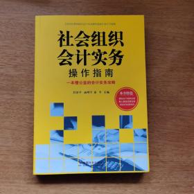 社会组织会计实务操作指南