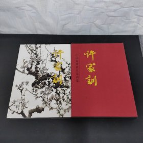 中国近现代名家画集 许家训 附外盒