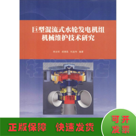 巨型混流式水轮发电机组机械维护技术研究