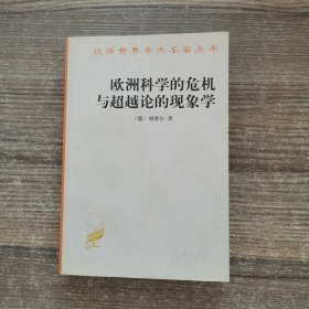 欧洲科学的危机与超越论的现象学：现象学哲学导论