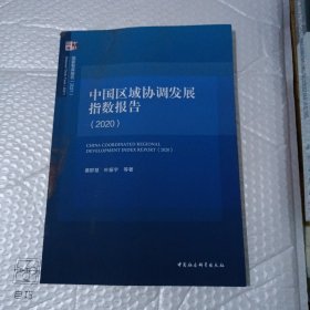 中国区域协调发展指数报告2020