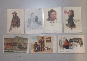 五十年代明信片（七张）