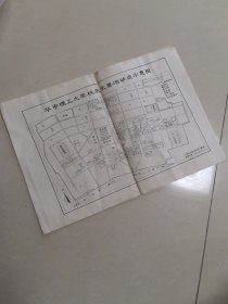 1993年，华中理工大学校庆主要活动点示意图，，8开