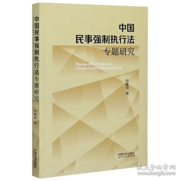 中国民事强制执行法专题研究