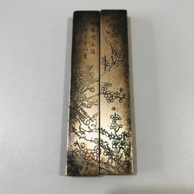 纯铜镇尺 11.2×4厘米左右