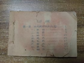 皮肤病治疗手册（油印本）