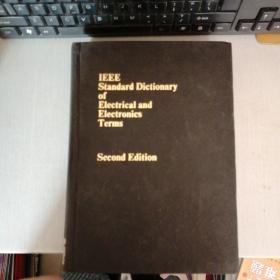 IEEE standard dictionary of electrical and electronics terms second edition（馆藏）