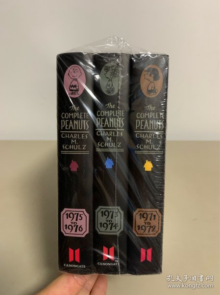 英文原版 The Complete Peanuts 1971-1972、1973-1974、1975-1976 史努比漫画 英文版 进口英语原版书籍（全新未拆封）