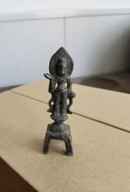 清代老佛像一尊（高7.8CM）