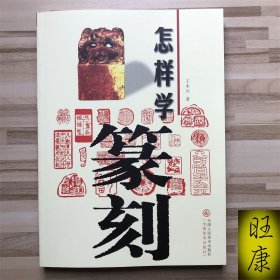 怎样学篆刻 篆刻十讲等 印章雕刻制作技法 入门书籍 篆书/王本兴