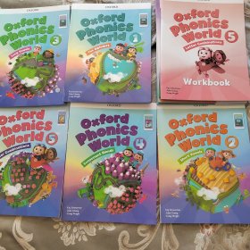 oxford phonics world 牛津拼读 10本套装