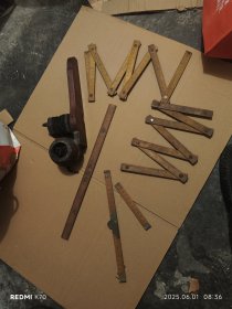 老墨斗，老尺