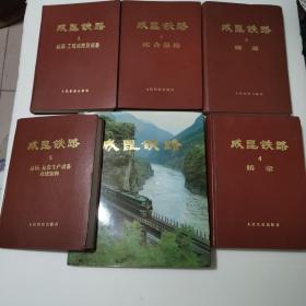 成昆铁路1综合总结 2线路工程地质及路基 3隧道4桥梁5站场运营生产设备及建筑物 6画册  6本合售