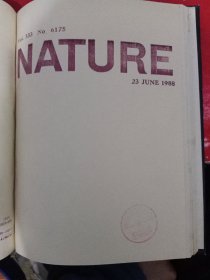 Nature 1988/1 May, 12 May, 19 May, 26 May 2 June, 9 June, 16 June, 23 June, 30 June