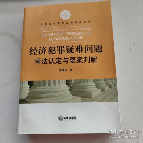 经济犯罪疑难问题司法认定与要案判解