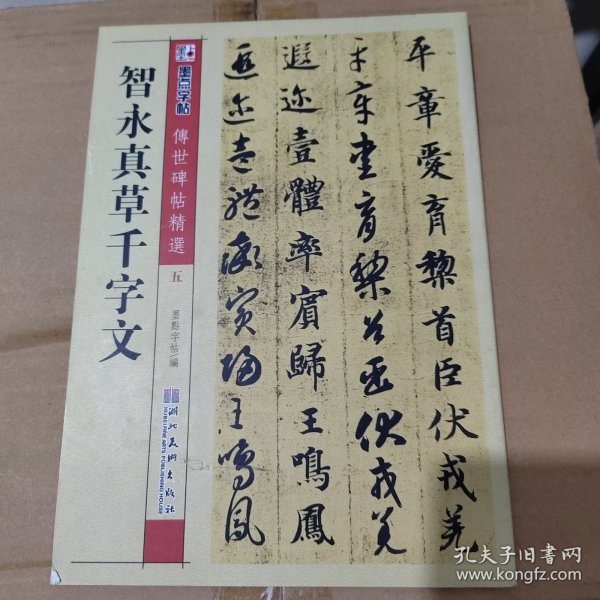 墨点字帖·传世碑帖精选：智永真草千字文（毛笔草书书法字帖）