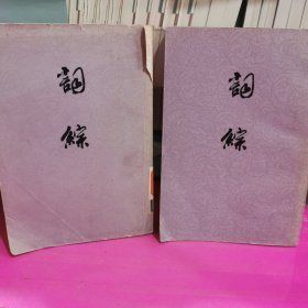 词综（全二册）