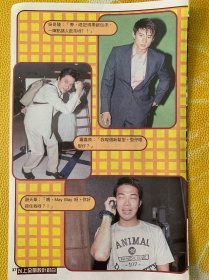 吴奇隆，罗嘉良，谢天华，周华健，陈小春，郑伊健，蔡少芬，郭可盈32开彩页，单页双面（75）