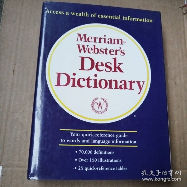 MerriamWebster`s Desk Dictionary