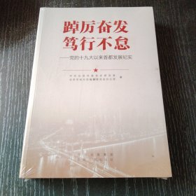 踔厉奋发 笃行不怠——党的十九大以来首都发展纪实