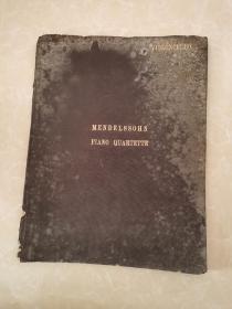 MENDELSSOHN PIANO QUARTETTE