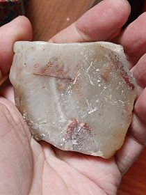 寿山白高山原石 细腻 国石不是白给的 放了十年 没有火气了 能出个把件 能切章 青田石/练习章料 印章石料篆刻印石摆件 鸡血 昌化巴林寿山58