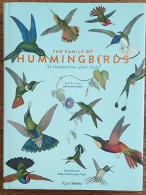 蜂鸟族，画册，约翰 古尔德，英文原版，the family of hummingbirds。john gould。