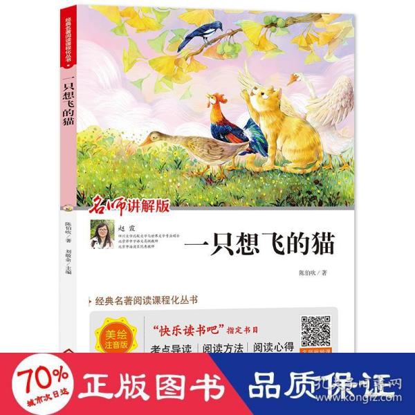 一只想飞的猫快乐读书吧二年级上册经典名著阅读课程化丛书