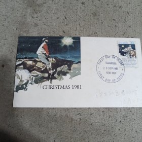 奥大利亚1981圣诞首日封