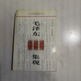 毛泽东诗词对联书法集观