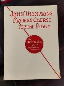 50年代 英文原版 《约翰 汤普森现代钢琴课程--一年级课本》