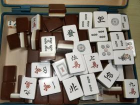 金利香港文娱牌有机玻璃麻将牌136张