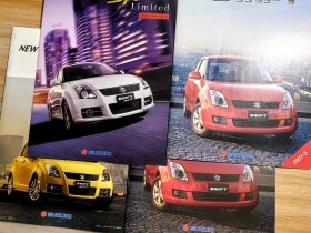 铃木 Swift Sport 雨燕 速翼特 掀背车小钢炮 日文原版汽车型录 画册 宣传册 图册 JDM天书