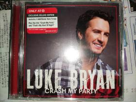 LUKE BRYAN CRASH MY PARTY 豪华版 带贴 美版 未拆 盒裂