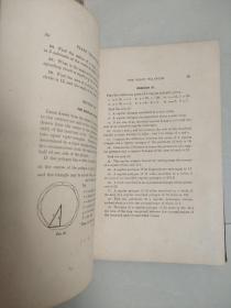 Plane trigonometry and tablets   英文原版  精装小16开 1903年 (好似是真皮硬封)扉页有"天津 华洋书庄 大胡同"(繁体)印