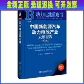 动力电池蓝皮书：中国新能源汽车动力电池产业发展报告（2023）