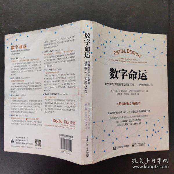 数字命运：新数据时代如何颠覆我们的工作、生活和沟通方式