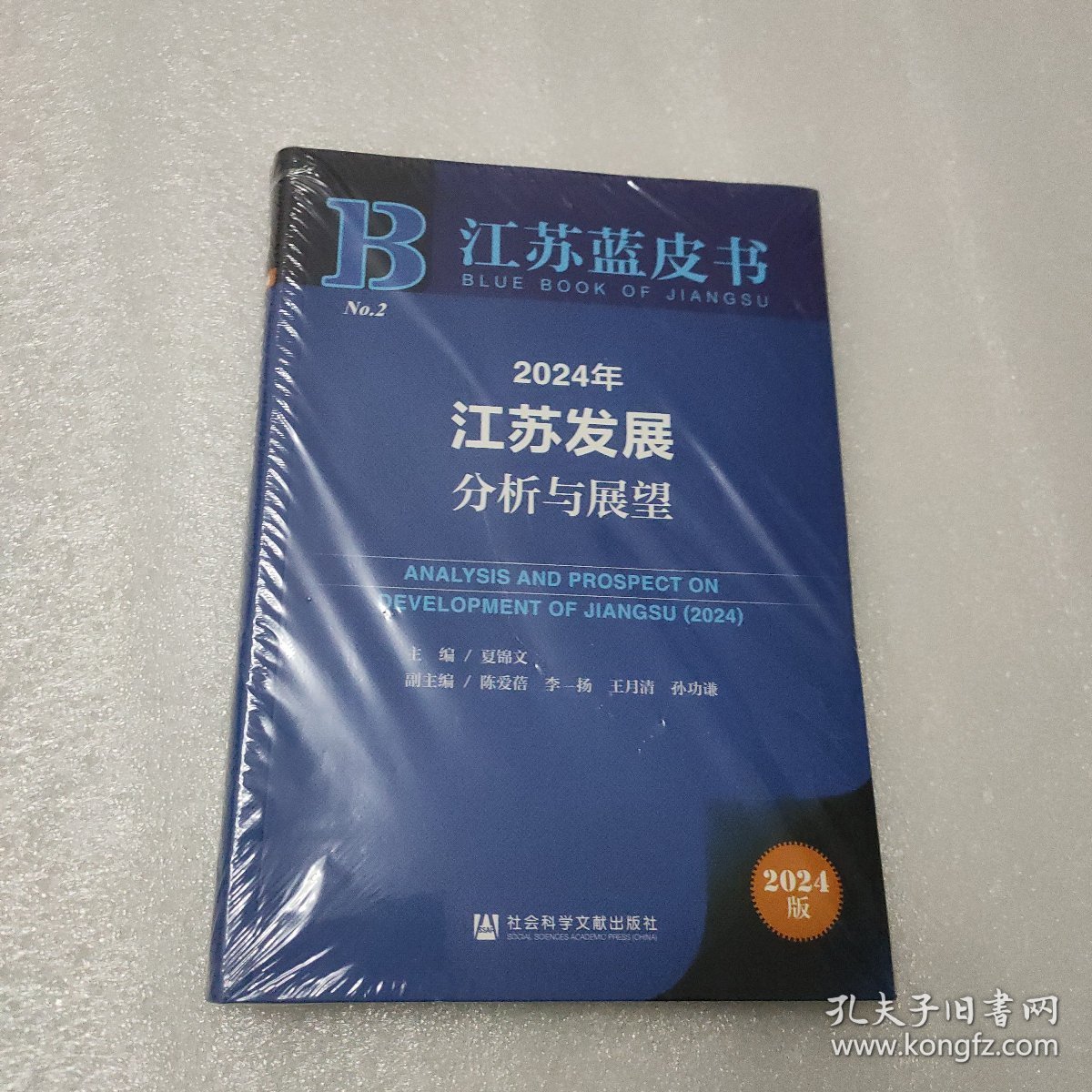 江苏蓝皮书：2024年江苏发展 分析与展望