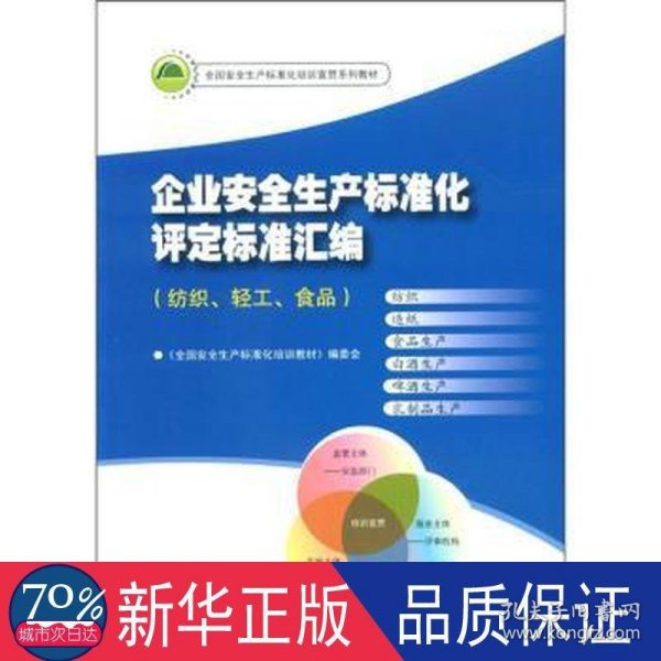 全国安全生产标准化培训宣贯系列教材：企业安全生产标准化评定标准汇编（纺织、轻工、食品）